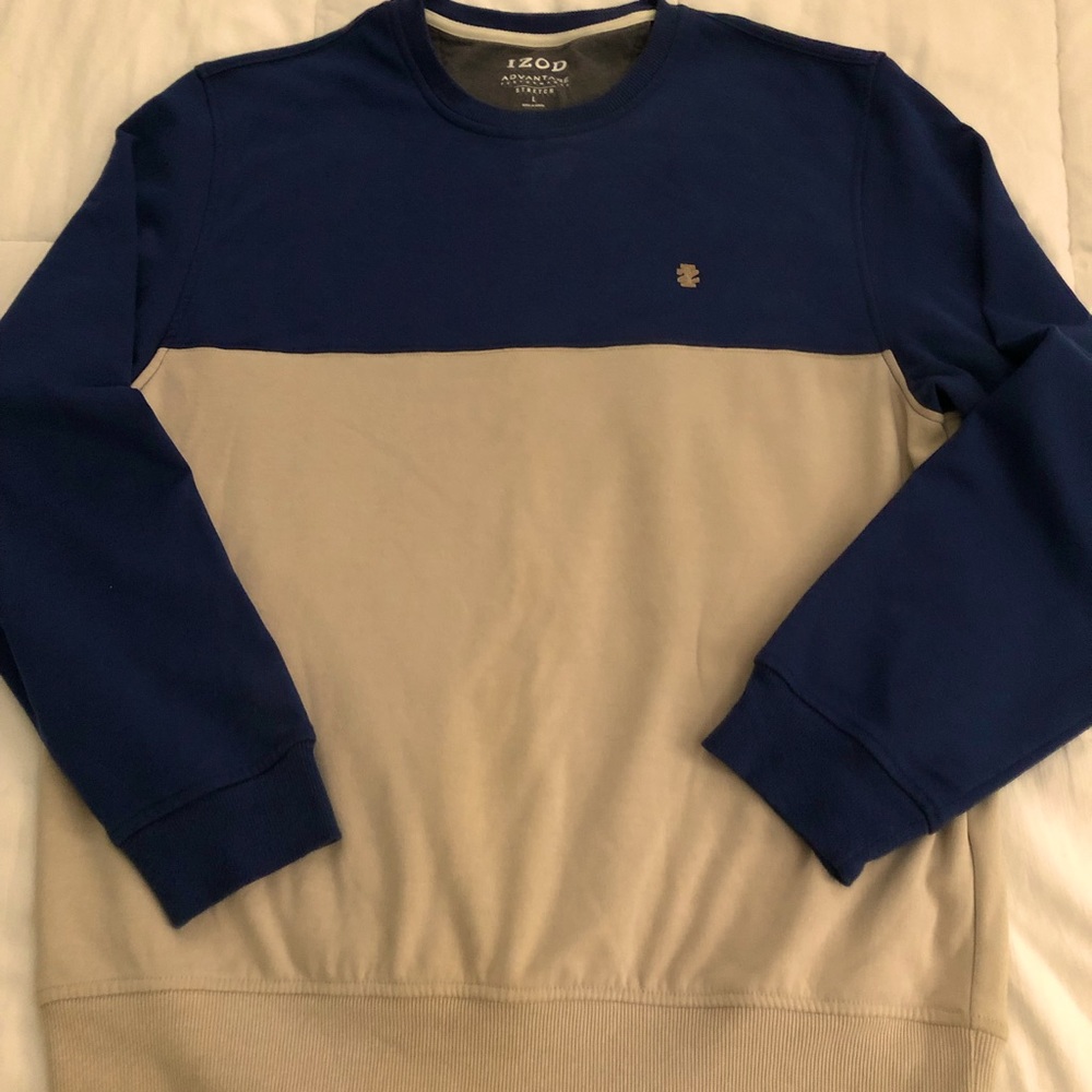 MENS IZOD long sleeve pullover